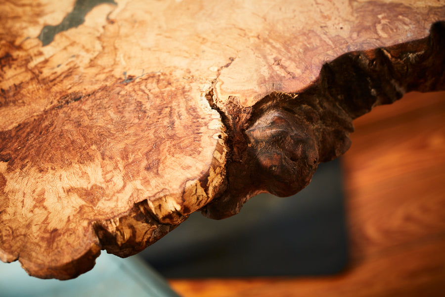 runder Esstisch Eiche / 100-120 cm Durchmesser