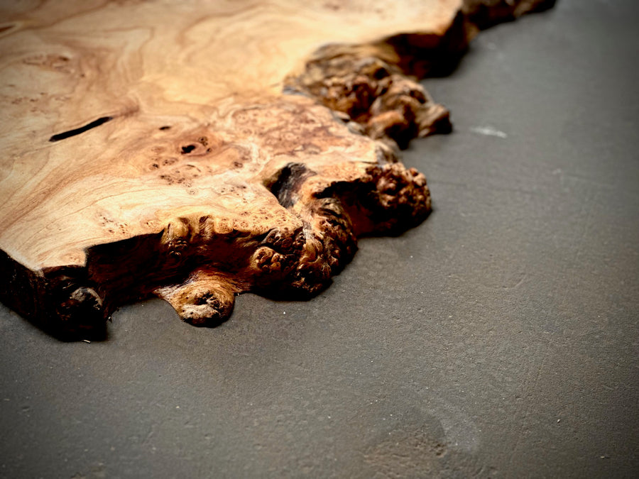 Tischplatte - Waschtischplatte Maserpappel in verschiedenen Größen