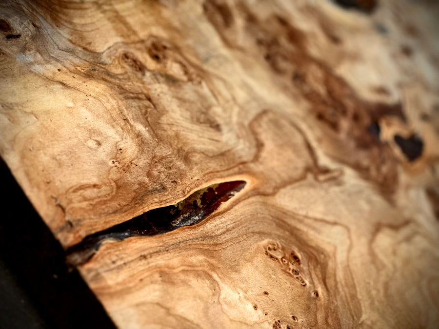 Tischplatte - Waschtischplatte Maserpappel in verschiedenen Größen