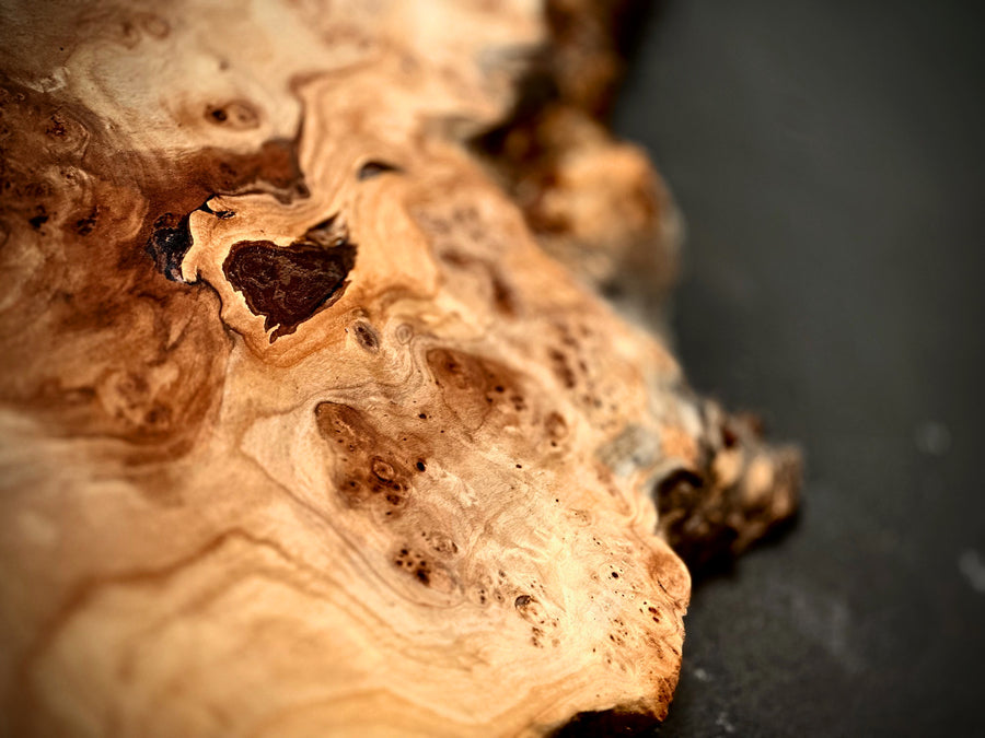 Tischplatte - Waschtischplatte Maserpappel in verschiedenen Größen