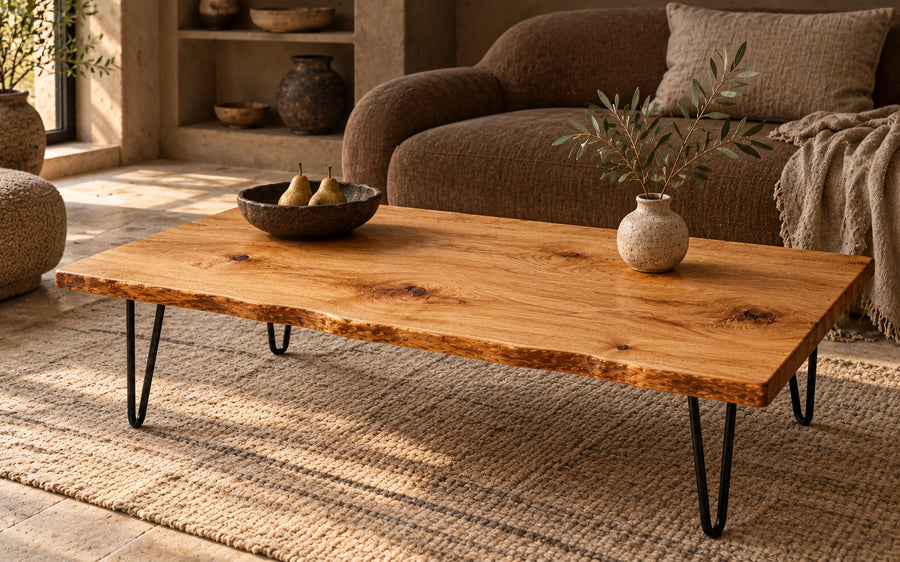 einzigartiger Couchtisch Eiche  / Sideboard /  Unikat
