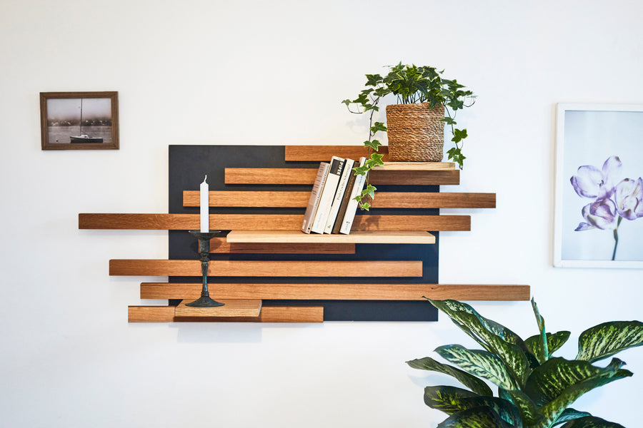 Wandregal Eiche No.1 - Regal aus Massivholz