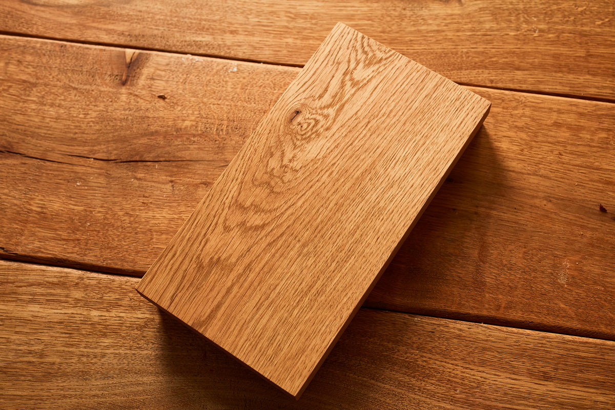 Wandvase Eiche für Trockenblumen handgefertigt Wanddeko