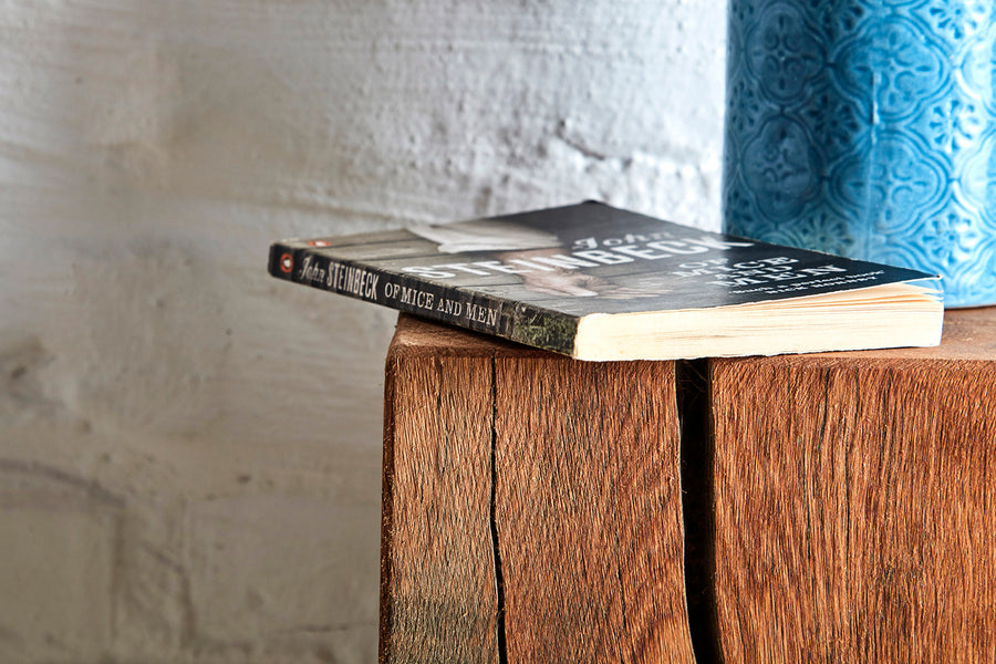 Holzblock Eiche / Holzklotz massiv / Beistelltisch / Holzklotz / Dekosäule / Holzsäule