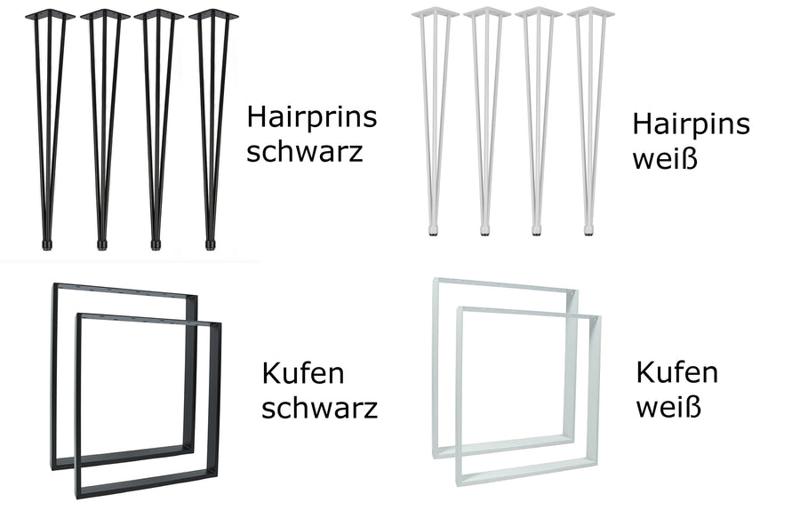 Schreibtisch aus massiver Eiche – Unikat mit Charakter - mit Naturkante