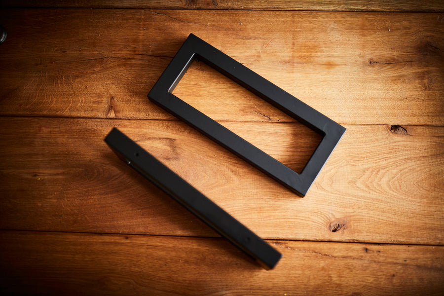 Waschtischhalterung / Wandkonsole Rechteck